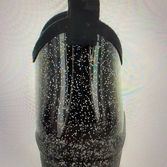 Capellini Newyork black/Glitter Rain boots - Picture 4 of 7